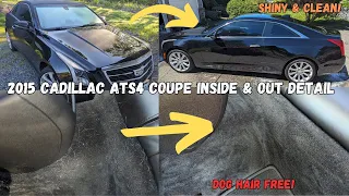 Dog Hair & Upset Customer | 2015 Cadillac ATS4 Coupe Full Detail | Lake Stevens Auto Detailing