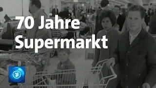Jubiläum: Vor 70 Jahren eröffnet der erste Supermarkt