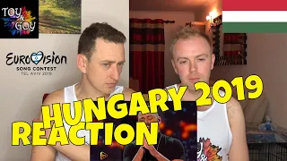 Hungary Eurovision 2019 Reaction - Review - Joci Pápai - Az én apám - #17