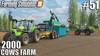 Turning a FOREST into WOODCHIPS | 2000 Cows Farm | Farming Simulator 19 | #51