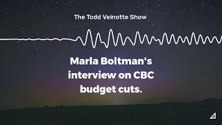 Marla Boltman's interview on job cuts at CBC/Radio-Canada