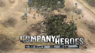 Company of Heroes Land Of Rangers 1vs2 Expert [Europe At War mod]