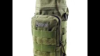 Maxpedition 10 x 4 Bottle Holder as part of my Bug out Bag - Overnight kit