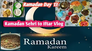 Ramadan Day 13 💫 || Ramadan Routine form Sehri to Iftar || Easy Chola Bhuna Recipe #vlog #couplevlog