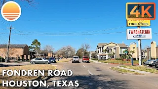 Fondren Road in Houston, Texas! Drive with me on a Houston road!