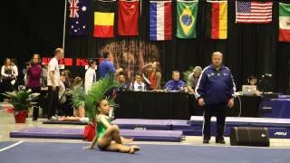 Flavia Saraiva - Floor - 2014 WOGA Classic