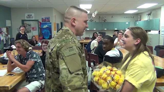 A Soldier's Surprise Homecoming