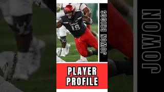 Jowon Briggs Player Profile | Cincinnati Bearcats DT #collegefootball #cincinnati