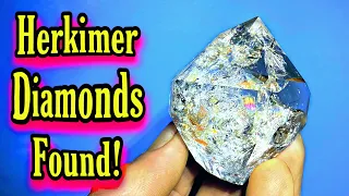 Amazing Herkimer Diamond Quartz Crystal Mining | New York