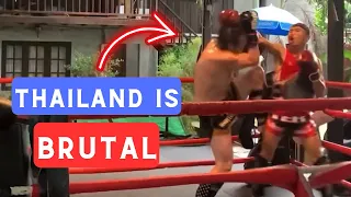 TRAINING for a MUAY THAI FIGHT  in THAILAND! What's it Like!?