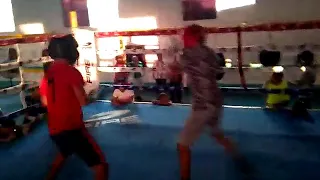 La mejor pelea de box   (sparring) chetumal
