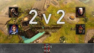 Dawn of War 2: Retribution - 2v2 | Afan + Lucidic [vs] Jumpers999 + Drraft