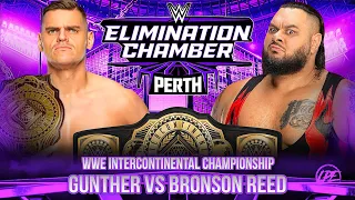 WWE 2K23 - Gunther Vs Bronson Reed - WWE Intercontinental Championship | WWE Elimination Chamber