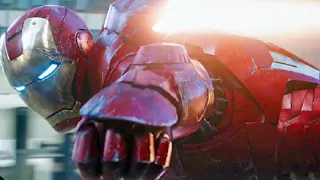Iron Man Nuclear Missile Scene in Hindi | The Avengers Hulk Saves Tony Stark  Movie Clip | mr vipul