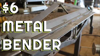 $6 Sheet Metal Bender - Maker Table Metal