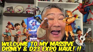 WELCOME TO MY MASSIVE DISNEY & D23 EXPO HAUL!!!