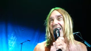 IGGY POP CONCERT: BEAUTIFUL  FOOTAGE 3/16  S.F. UP FRONT & CENTER 4K FOOTAGE