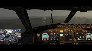 Heavy Rain Landing in Bremen (BRE/EDDW) PMDG 737-800 [4K] Microsoft Flight Simulator 2020