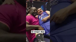 Shaq & Guillermo, el mejor dúo que verás hoy. #shorts #nbaallstar