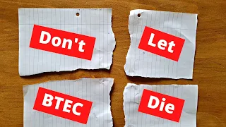 The Death of BTEC Qualifications?