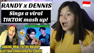 DENNIS SULAEMAN -Randy X Dennis Makes " Sings a Viral Tiktok Mashup Song I FILIPINA REAKSI