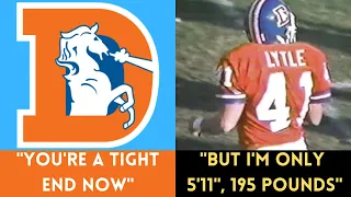 The CRAZIEST Position Change in DENVER BRONCOS HISTORY | Rob Lytle (1983 Broncos)