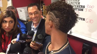 Francisco Lindor on the Indians' win over the White Sox in the 2017 home opener