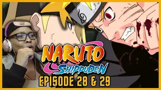 NARUTO LOSES IT ON DEIDARA! FIRST TIME WATCHING NARUTO SHIPPUDEN EPISODE 28&29!