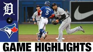 Tigers vs. Blue Jays Game Highlights (8/20/21) | MLB Highlights