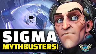 Overwatch Mythbusters - Sigma All Ability Interactions!