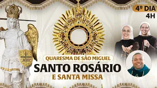 Santo Rosário da Madrugada e Missa | 04º DIA | Quaresma de São Miguel 18/08 | Instituto Hesed