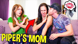 FLIRTING With PIPER's MOM **kiss**💋