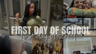 FIRST DAY GRWM+VLOG|| junior year , new school, new friends