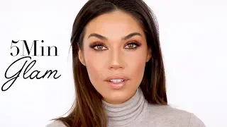 The Easiest Glam Makeup Look Ever! | 5 Min Smokey Eye | Eman