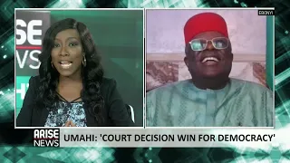 ''Court’s decision to strike out that suit is a win for Democracy''- Gov. Dave Umahi