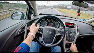 2011 Opel Astra J Sports Tourer [1.4 Turbo 120HP] |0-100| POV Test Drive #1603 Joe Black