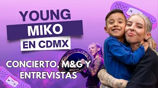 YOUNG MIKO EN CDMX 🇲🇽: Concierto, Meet&Greet, entrevistas con fans y más 💜
