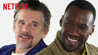 Mahershala Ali & Ethan Hawke On Leave the World Behind Dance Scene, Being Girl Dads | Netflix