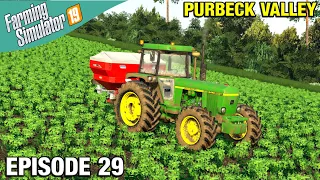 FERTILISER AND NEW LAND Farming Simulator 19 Timelapse - Purbeck Valley Farm FS19 Ep 29