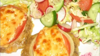 Котлеты "Ласточкино гнездо", очень вкусные и красивые, готовлю на обед!