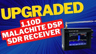 Radio Reviews 2023 |  ATS-25 | Upgrade 1.10D Malachite DSP SDR Receiver | Ham Radios For Beginners