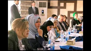 شاهد كيف تم تكريم الزميلة مايا العبسي بجائزة دولية لأفضل الإعلاميات من ضمن 15 إعلامية عربية في بغداد