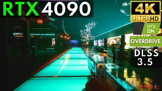 Cyberpunk 2077 2.1 - RTX 4090 | 4K Ray Tracing Overdrive DLSS 3.5