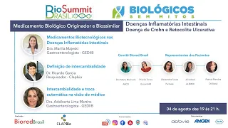 📣Medicamentos biológicos e biossimilares usados nas Doenças Inflamatórias Intestinais