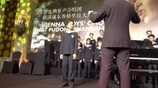 Vienna Boys' Choir "Yueliang Dabiao Wo de Xin" 2016/10/04