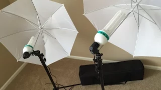 Easy Light Setup to improve your videos and photos with ePhoto Premium Photography Video Kit Review