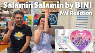 Salamin Salamin by BINI: MV Reaction | The Fil-Am Cam