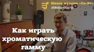 Уроки фортепиано. Как играть хроматическую гамму