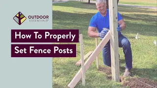 How to Set Fence Posts