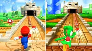 (3DS vs Original) Mario Party Top 100 Vs Mario Party 9 Minigames Comparison